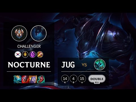 Nocturne Jungle vs Hecarim - KR Challenger Patch 11.8