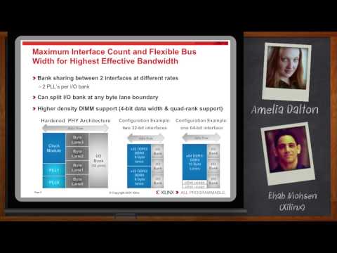 Massive DDR4 Memory Bandwidth with Xilinx UltraScale FPGAs -- Xilinx