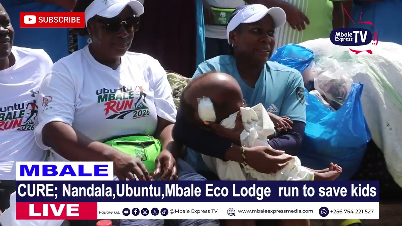 Ubuntu -Cure Run; Hon.Nandala Mafabi, Mbale Eco Lodges lead the run to save vulnerable children 