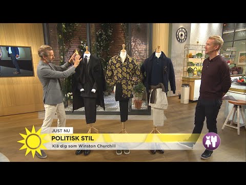 Modeexperten om historiska ledare som stilikoner - Nyhetsmorgon (TV4)