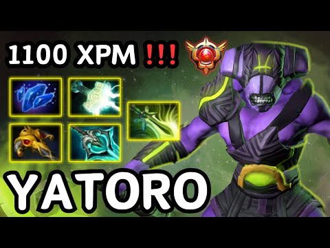 🔥 YATORO Faceless Void Highlights 1100 XPM 🔥 Grandmaster Tier YATOROGOD - Dota 2