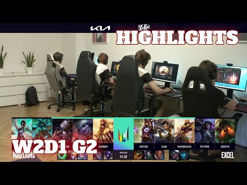 MAD vs XL - Highlights | Week 2 Day 1 S11 LEC Summer 2021 | Mad Lions vs Excel