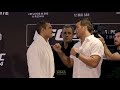 Vitor Belfort Vs Lyoto Machida UFC 224 Media Day Staredown MMA Fighting