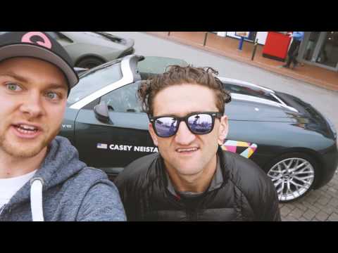 WITH CASEY NEISTAT IN HIS AUDI R8