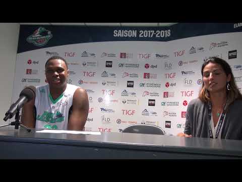 Vitalis Chikoko (après Elan Béarnais - ASVEL)  : "Cette saison, on a des joueurs qui ont faim"