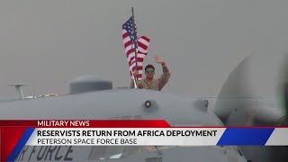 Reservists return to Peterson Space Force Base