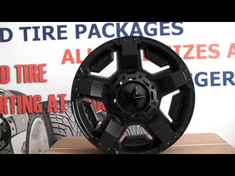 DUBSandTIRES.com XD Series XD-811 Rockstar 2 Black Wheels Truck Offroad Rims Miami