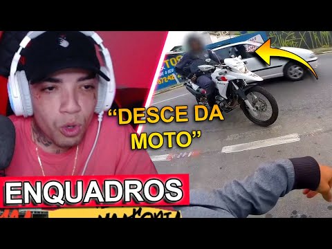 NOIA REAGINDO A ENQUADROS DE MOTO (EP. 32) - Aleatoriamente React