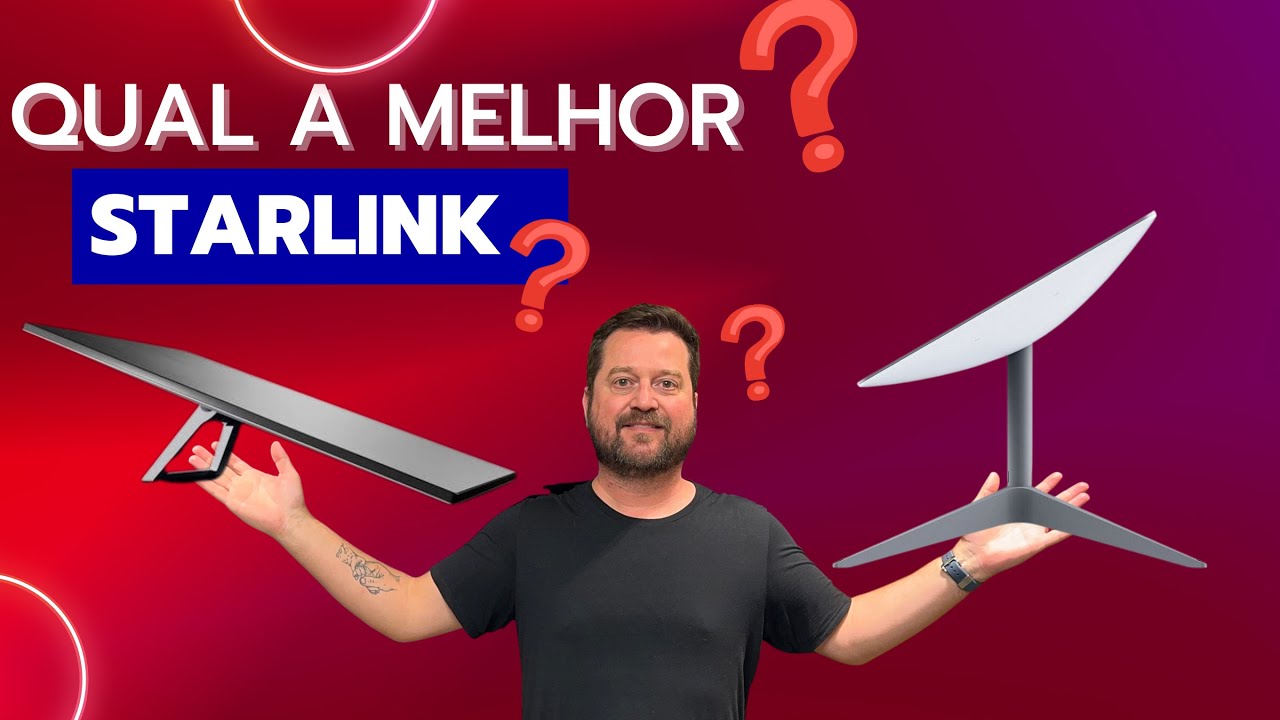 Qual a melhor Starlink? A nova ou a antiga? Gen2 vs Gen3, quem ganha!