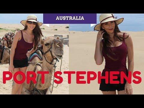 DUNAS (Desierto) + PLAYA  en un mismo lugar - Vamos a Port Stephens