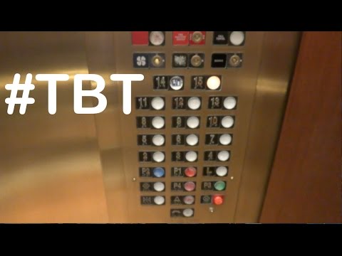 #TBT 1984 Westinghouse Traction elevator at 8000 Maryland Clayton MO (Throwback Thursday)