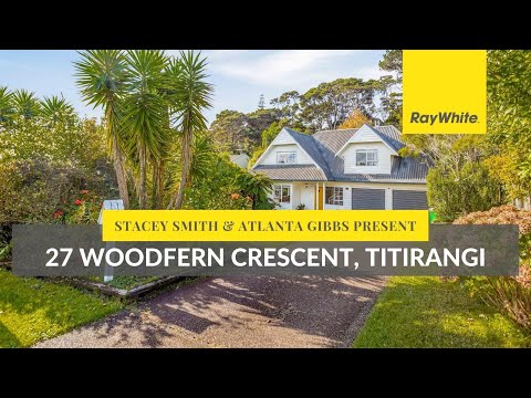 27 Woodfern Crescent, Titirangi - Stacey Smith & Atlanta Smith - Ray White Austar Group