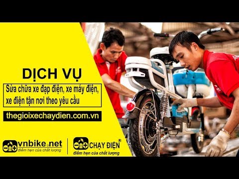 Phim ngắn sửa chữa xe đạp điện, xe máy điện, xe điện tận nơi theo yêu cầu