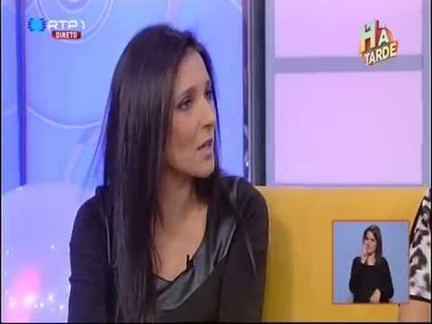 Elenco "Ménage" (Isabel Guerreiro, Filipe Salgueiro, Inês Simões) - Há Tarde (RTP1)