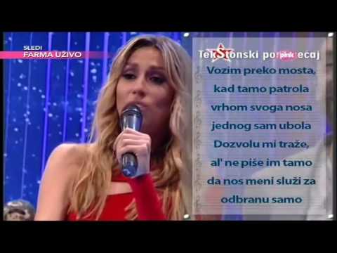 Rada Manojlovic - TekStonski poremecaj - Ami G Show - (TV Pink 14.06.2016.)