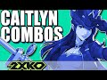 All 3 Supers In The Same Combo 2XKO Caitlyn Combos