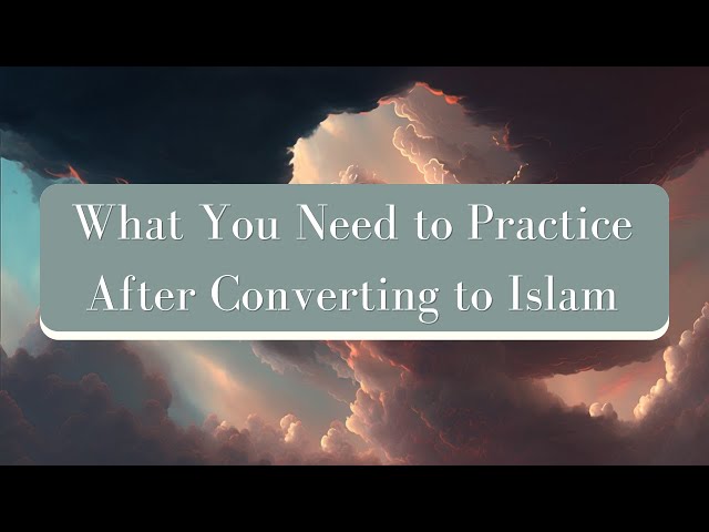 Vídeo relacionado con How to Convert to Islam and Become Muslim: What You Need to Know, Believe, and Practice After Submitting to Your Creator (Islamic Books for New ... Beliefs & Practices | Quran & Salah Guide)