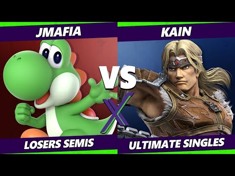 S@X 374 Online Losers Semis - JMafia (ROB, Yoshi) Vs. Kain (Simon) Smash Ultimate - SSBU