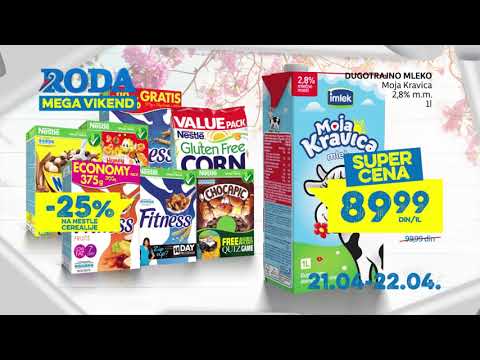 Mega vikend 21.04 - 22.04.2018.