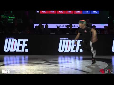 Kid Dynamite vs Kidbreak - Semis Youth Battle - Silverback Open 2018 - Pro Breaking Tour - BNC