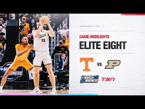 NCAA Men's March Madness Highlights: (2) Tennessee vs. (1) Purdue