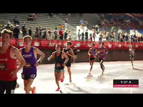 Boys 5000m Championship - New Balance Nationals 2025  [Full Race Replay]