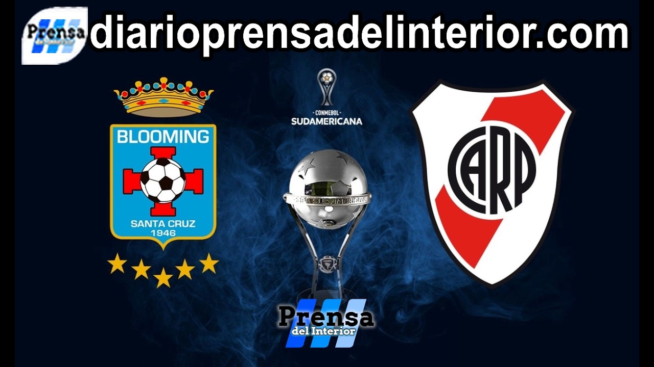 BLOOMING Vs. RIVER PLATE EN VIVO | Copa Sudamericana 2026 | Fecha 1