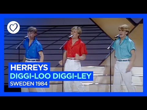 Herreys - Diggi-Loo Diggi-Ley | Sweden ???????? | Eurovision 1984