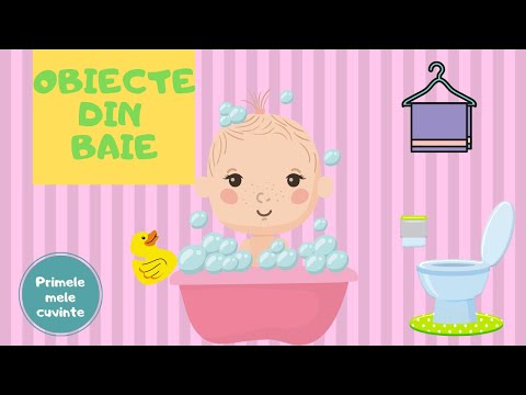 Primele mele cuvinte - Obiecte din baie