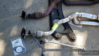 2010 Acadia Exhaust Y Pipe Replacement