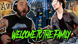 Synyster Gates vs Chainbrain continues | Avenged Sevenfold - Welcome To The Family | Rocksmith Cover