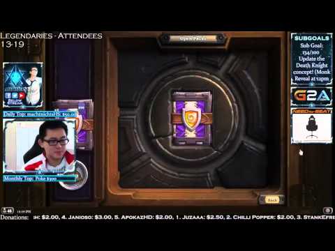 Hearthstone Amaz Opening 480 TGT Packs