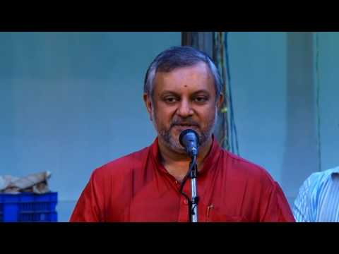 Prince Rama Varma introduces Sri O.S.Arun  - Swathi Sangeethotsavam 2017