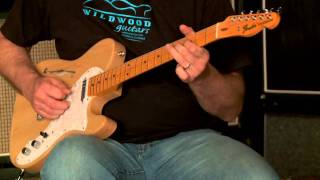 Video thumbnail for Fender American Vintage "Thin Skin" 1968 Telecaster Thinline  •  SN: LE01601 by Wildwood Guitars