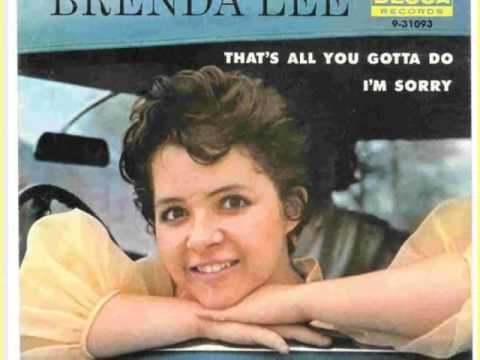 Brenda Lee :::: That's All You Gotta Do.
