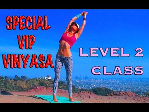 Vinyasa Flow Yoga Level 2 Meditation Letting Go Class Advanced Strong