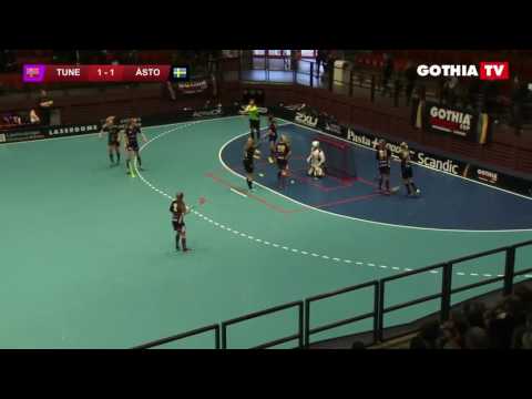 All the goals from G14 TUNET IBK - ÅSTORP/KVIDINGE IBS  in Gothia Innebandy Finals 2016