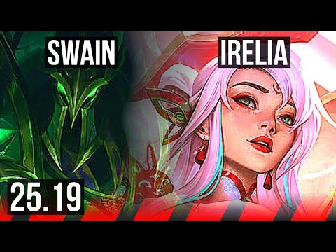 SWAIN vs IRELIA (TOP) | EUW Master | 25.19