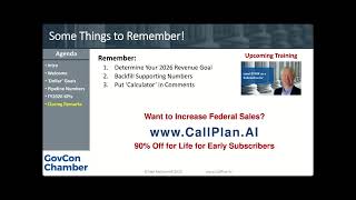 Step by Step Guidance to Plan for FY2026 Federal Sales and Revenue Goals