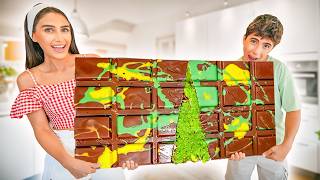 عملنا شوكولاته دبي في بيتنا ???? (للمرة الثانية)