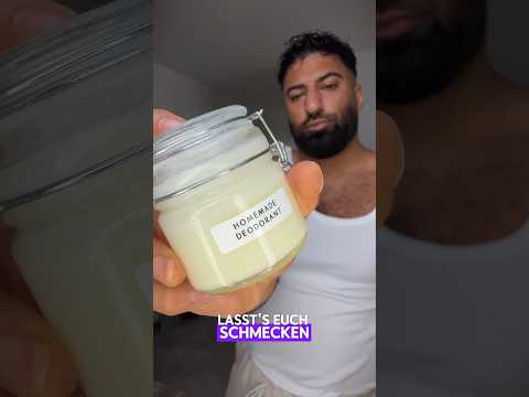 Homemade deodorant made from natural ingredients 😮‍💨 #health #recipe #diy