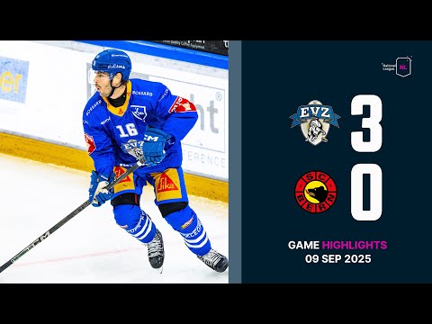 EV Zug vs. SC Bern | Game Highlights | 09.09.2025