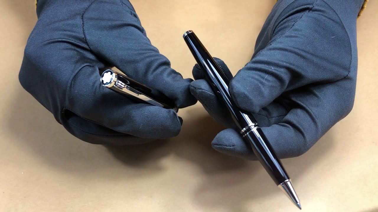 MONTBLANC Mont Blanc MB 114796 Rollerball Pen, Pix Black Rb