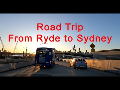 Road Trip: from Ryde to the city of Sydney