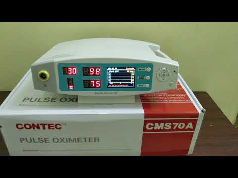 Cms 5100 scure ttp 201 table top pulse oximeter