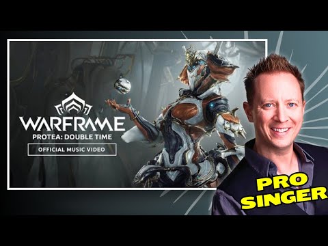 Warframe - Protea: Double Time | Pro Singer Reacts