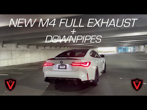 BMW G8x M3/M4 Valvetronic Designs Full Exhaust + Downpipes