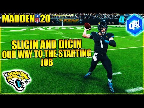 Madden 20 Face Of The Franchise | Slicin And Dicin To Start⚔⚔  | Career Mode QB Lets Play - EP 4