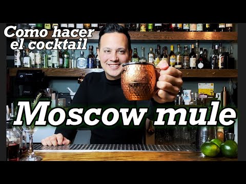 COCKTAIL MOSCOW MULE / TUTORIAL BARTENDER