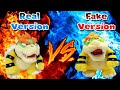 Official Genuine All Stars Sanei Bowser Plush VS Fake Version 5